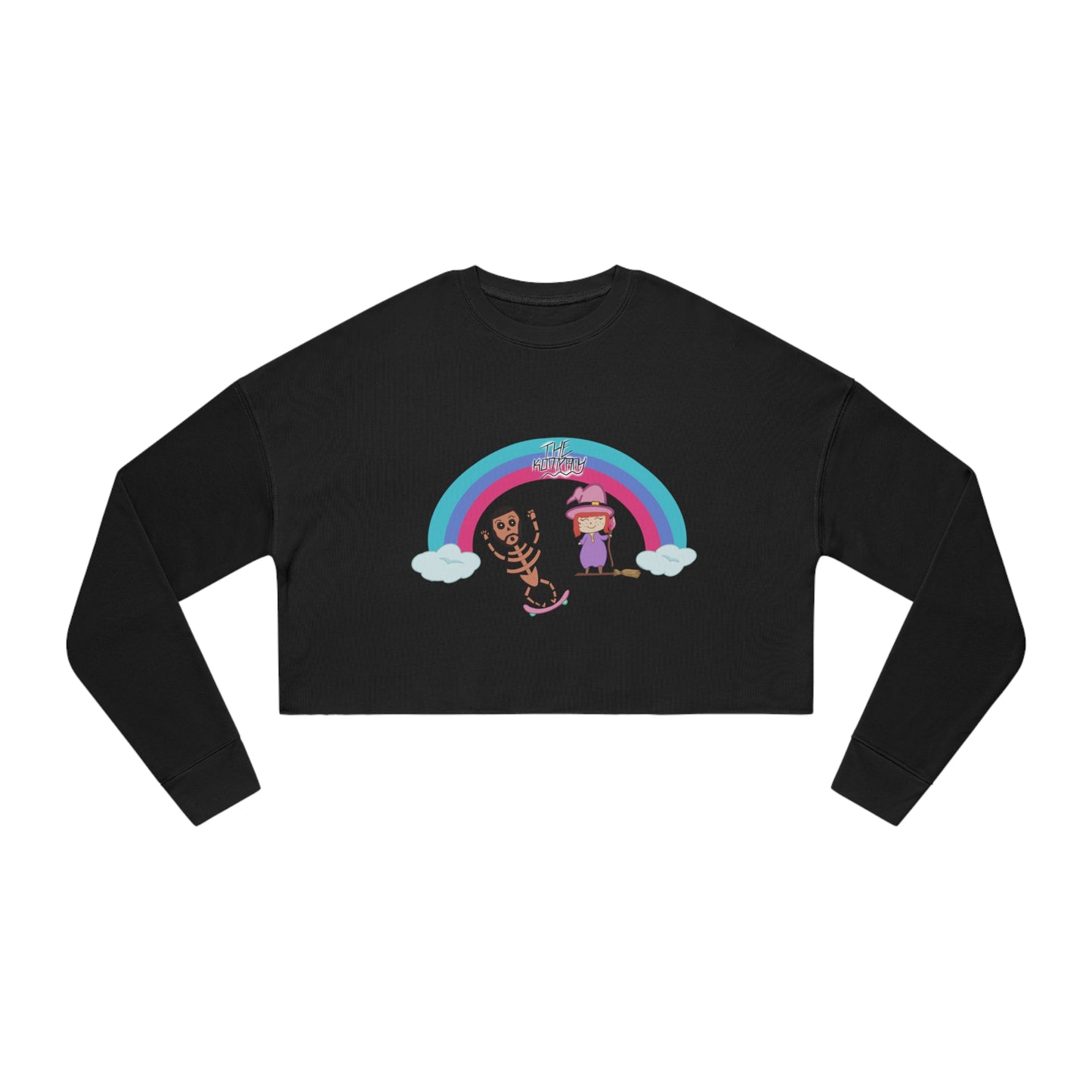 The Witch’s  Loves Spell Cropped Sweatshirt