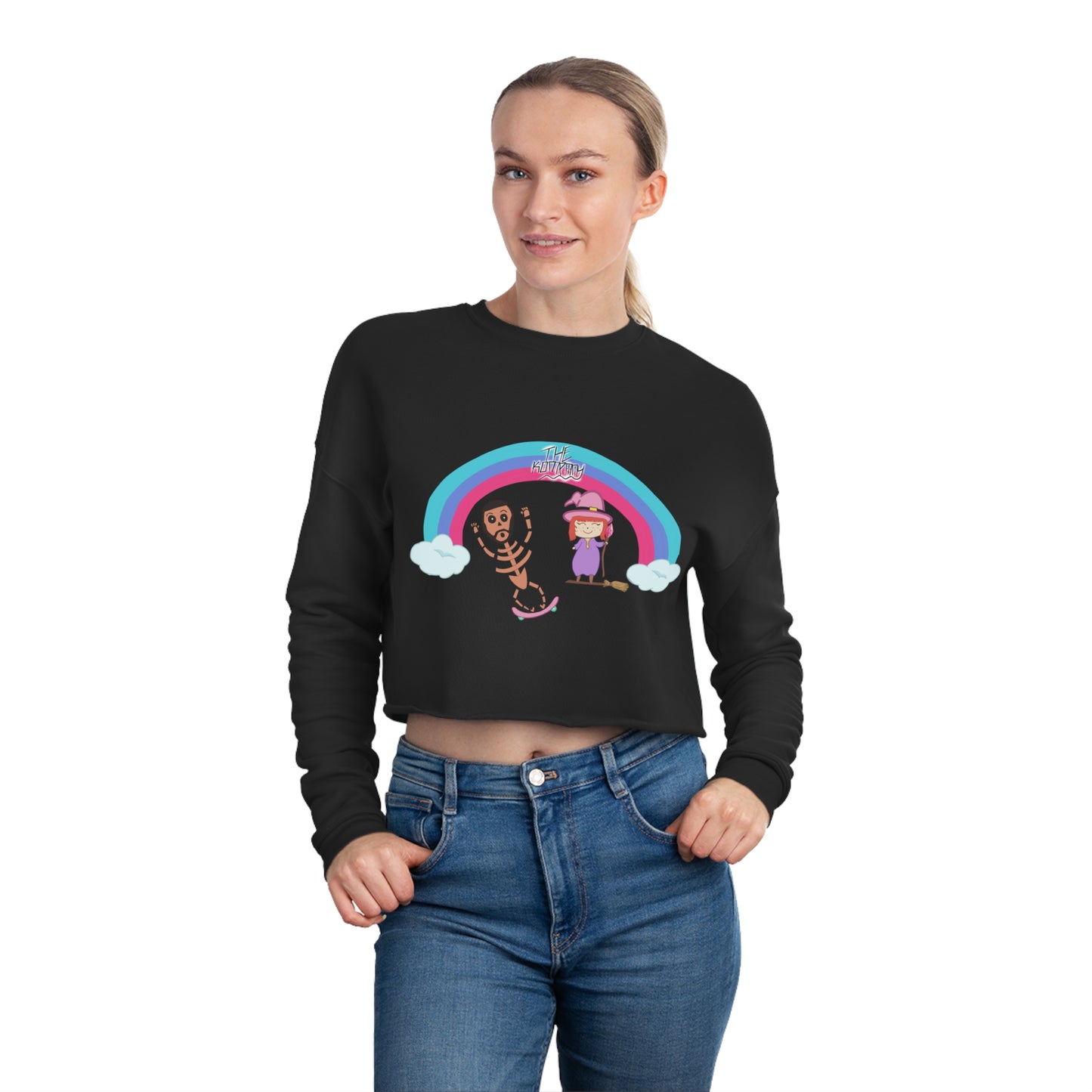 The Witch’s  Loves Spell Cropped Sweatshirt